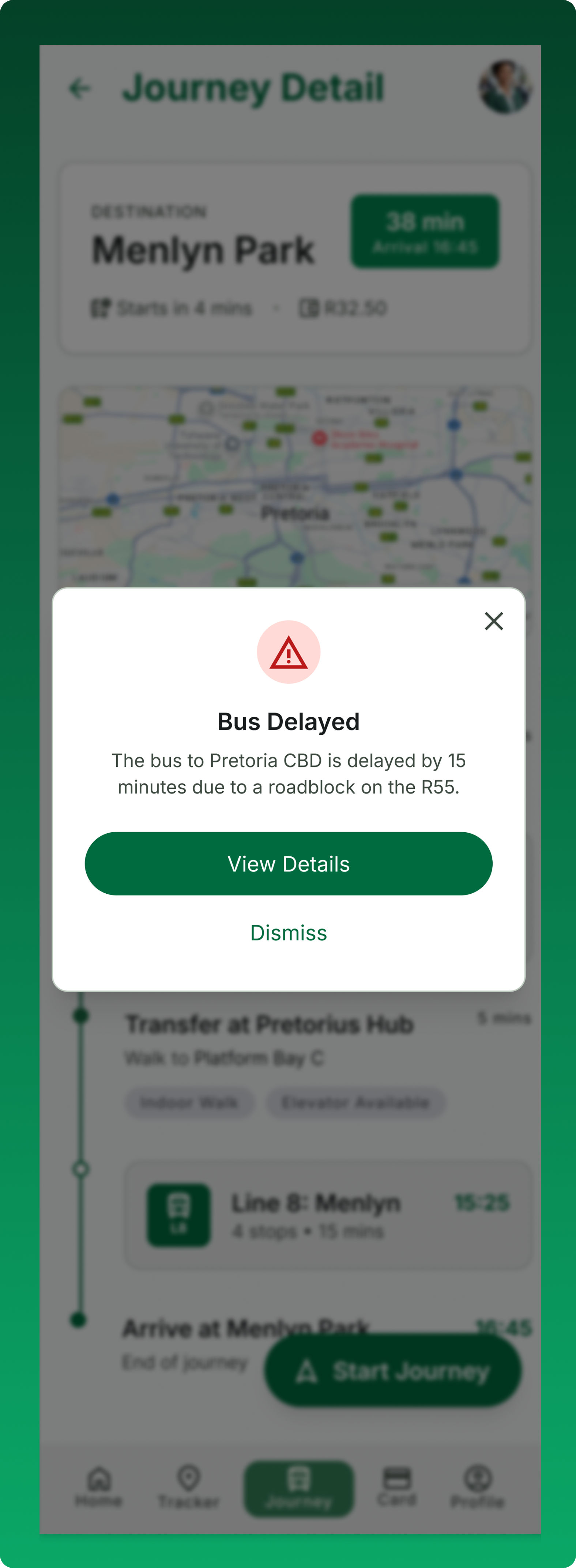 Tshwane Transit final service alerts
